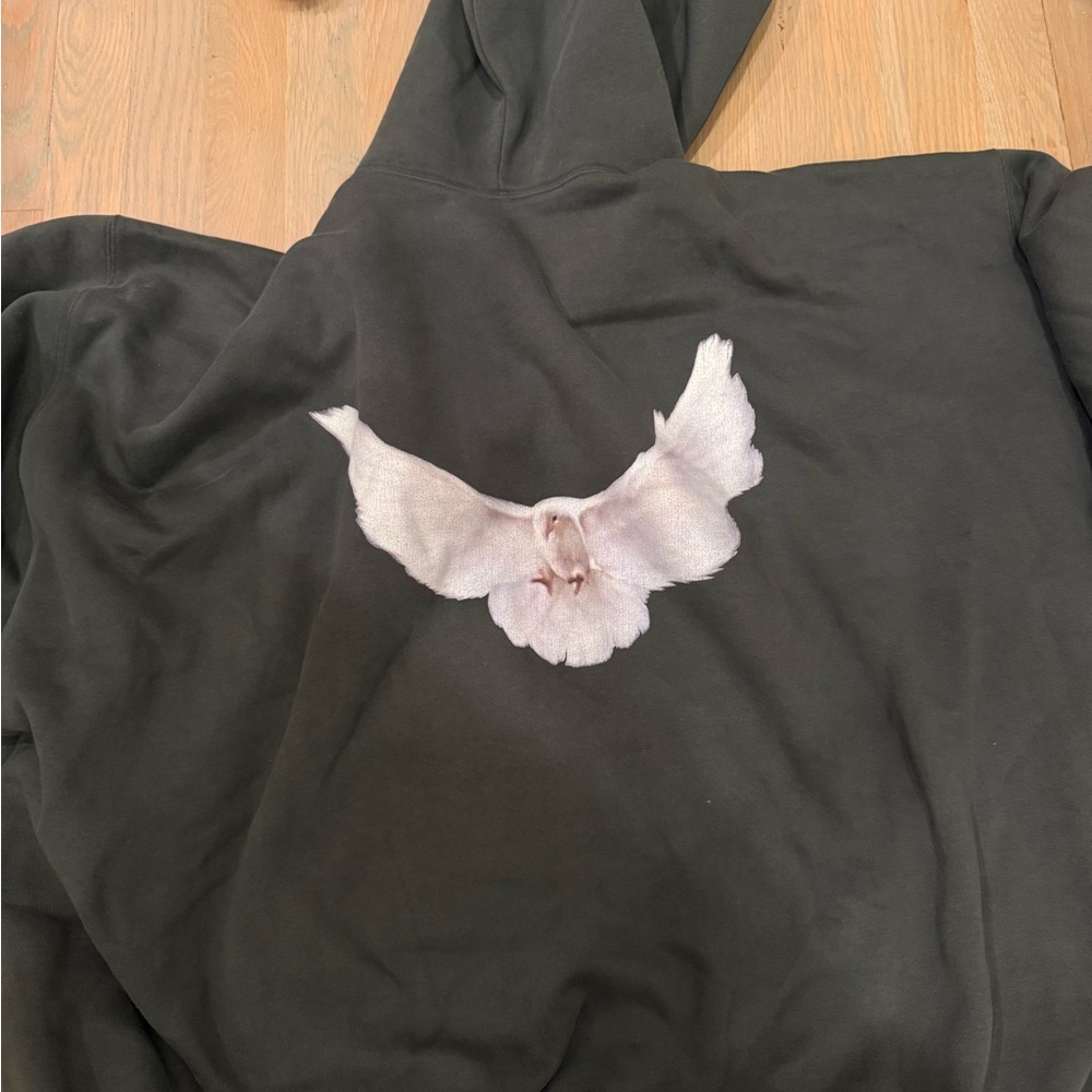 Yeezy Gap Engineered by Balenciaga Dove Hoodie 'Dark Green' - Picture 5 of 5